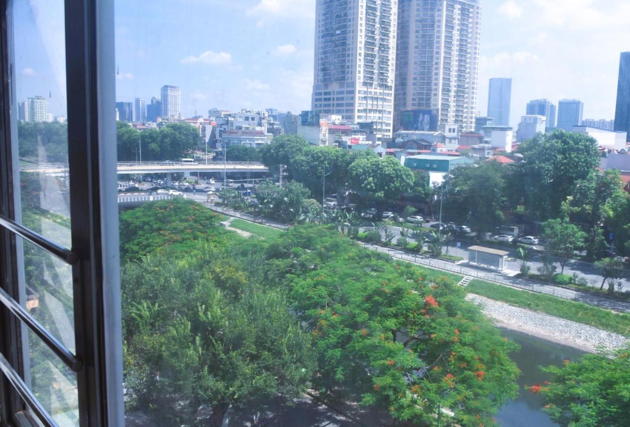 Sao Hotel Nguyen Ngoc Vu Hanoi Buitenkant foto