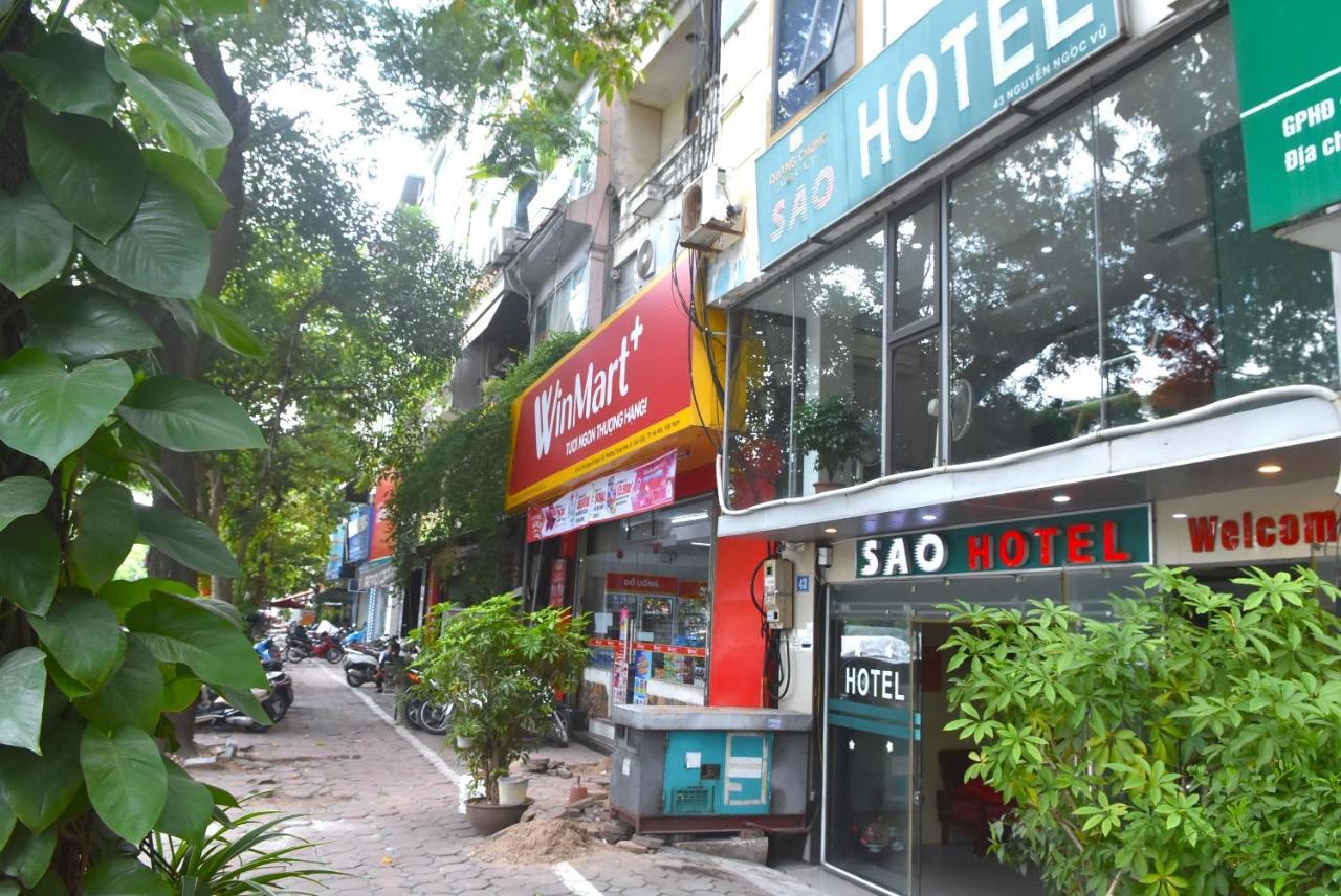Sao Hotel Nguyen Ngoc Vu Hanoi Buitenkant foto